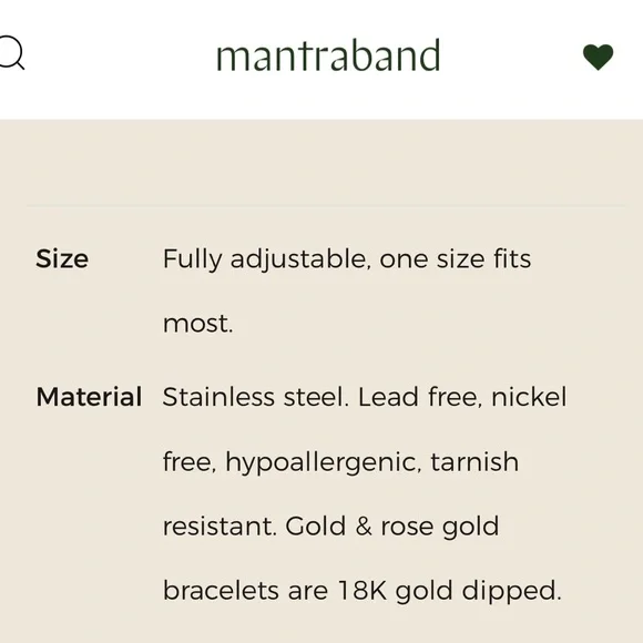 MantraBand | Stainless steel bracelet - Picture 4 of 8